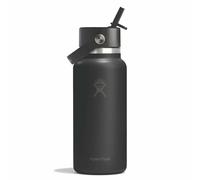 Hydro Flask Gourde isotherme Wide Flex Straw Cap 94 cl (32 oz) acier inoxydable Noir