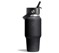 Hydro Flask – Gourde Wide Flex Straw 710 ml – Isolée, bouchon Flex avec paille – Noir