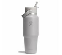 Hydro Flask Bouteille de voyage à large goulot et paille flexible 946 ml bouleau