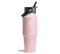 Hydro Flask - Bouteille de voyage avec paille Flex large 946 ml (32 OZ) - Bouteille inox isolée TempShield avec bouchon paille étanche - Sans BPA - Convient à la plupart des porte-gobelets - Trillium