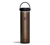 Hydro flask - Gourde isotherme - 24 Oz Lightweight Wide Flex Cap B Obsidian en Aluminium - Gris Gris