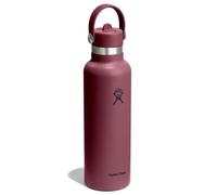 Hydro Flask Hydration Standard Flex Straw Cap Gourde 620 ml rouge