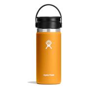 Hydro Flask - Couvercle Flex Sip pour goulot large 473 ml (16 OZ) - Étanche - Couvercle isolé en nid d'abeille avec sangle Flex pour un transport facile - Compatible lave-vaisselle - Fossil
