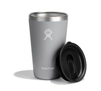HYDRO FLASK - Gobelet d'Extérieur 473ml (16 oz) avec Couvercle Anti-Éclaboussures - Gobelet Isotherme en Acier Inoxydable à Double Paroi - Pour Boissons Chaudes ou Froides - Birch