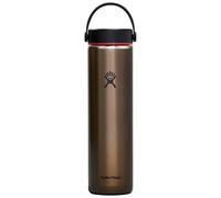 Hydro flask - Gourde isotherme - 24 Oz Lightweight Wide Flex Cap B Obsidian en Aluminium - Gris Gris