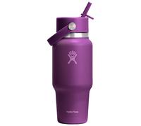 Hydro Flask Hydration Travel Bottle Flex Straw Cap Gourde 710 ml violet