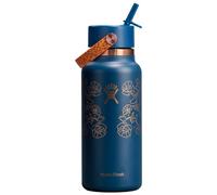 Hydro flask - Gourde isotherme - 32 Oz Wide Flex Straw Cap Western Dark Blue en Bois - Navy Navy