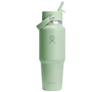 Hydro flask - Gourde isotherme - 32 Oz Wide Flex Straw Travel Bottle Aloe en Bois - Kaki Kaki