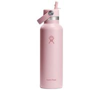 Hydro flask - Gourde isotherme 62 cl - 21 Oz Standard Flex Straw Cap Trillium en Bois - Rose Rose