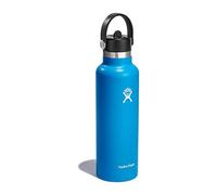 HYDRO FLASK - Gourde Isotherme 621 ml (21 oz) avec Bouchon Antifuite et Paille Intégrée - Bouteille Inox à Isolation sous vide - Sans BPA - Ouverture Standard - Pacific