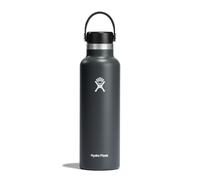 HYDRO FLASK - Gourde Isotherme 621 ml (21 oz) - Bouteille Inox à Isolation Sous Vide - Bouchon Antifuite et Revêtement par Poudre - Ouverture Standard - Stone