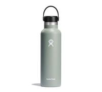 HYDRO FLASK - Gourde Isotherme 621 ml (21 oz) - Bouteille Inox à Isolation Sous Vide - Bouchon Antifuite et Revêtement par Poudre - Ouverture Standard - Agave