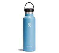 HYDRO FLASK - Gourde Isotherme 621 ml - Bouteille Inox à Isolation Sous Vide - Bouchon Flex Cap Antifuite et Revêtement par Poudre - Sans BPA - Ouverture Standard - Rain