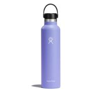 HYDRO FLASK - Gourde Isotherme 709 ml (24 oz) - Bouteille Inox à Isolation Sous Vide - Bouchon Antifuite et Revêtement par Poudre - Sans BPA - Ouverture Standard - Lupine