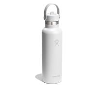 Hydro Flask Hydration Standard Flex Straw Cap Gourde 620 ml blanc