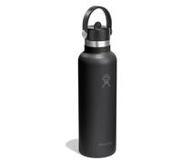 Hydro Flask - Gourde isotherme Standard Flex Straw Cap 62 cl - Acier inoxydable, Noir