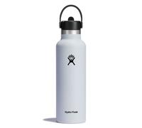 Hydro Flask Hydration Standard Flex Straw Cap Gourde 621 ml blanc