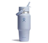 Hydro Flask Hydration Travel Bottle Flex Straw Cap Gourde 710 ml bleu