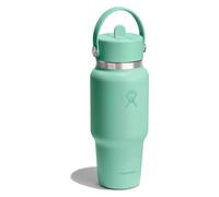 Hydro Flask Hydration Travel Bottle Flex Straw Cap Gourde 710 ml vert