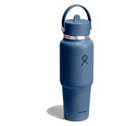 Hydro Flask Hydration Travel Bottle Flex Straw Cap Gourde 945 ml bleu