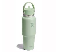 Hydro Flask Hydration Travel Bottle Flex Straw Cap Gourde 945 ml vert