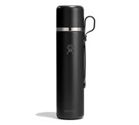 Hydro Flask - Insulated Hot Flask And Cup 1,022 ml (36 oz) | Conception tout-en-un étanche - Garde les boissons chaudes 30 h & froides 30 h - Black