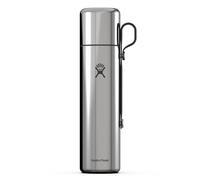 Hydro Flask - Insulated Hot Flask And Cup 1,022 ml (36 oz) - Étanche, design tout-en-un - Garde chaud 30 h & froid 30 h - Stainless