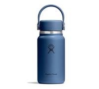 Hydro Flask - Micro Hydro 200 ml (6.7 oz) - Mini-flasque étanche et isolée avec sangle à clip - Garde chaud ou froid jusqu’à 7 h - Compacte & durable - Harbor Blue