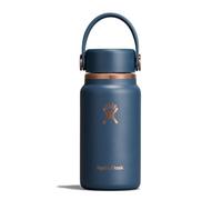 Hydro Flask - Micro Hydro 200 ml (6.7 oz) - Mini-flasque étanche et isolée avec sangle à clip - Garde chaud ou froid jusqu’à 7 h - Compacte & durable - Harbor Blue