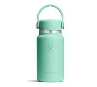 Hydro Flask - Micro Hydro 200 ml (6.7 oz) - Mini-flasque étanche et isolée avec sangle à clip - Garde chaud ou froid jusqu’à 7 h - Compacte & durable - Mermaid Green