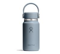 Hydro Flask - Micro Hydro 200 ml (6.7 oz) - Mini-flasque étanche et isolée avec sangle à clip - Garde chaud ou froid jusqu’à 7 h - Compacte & durable - Shale Gray