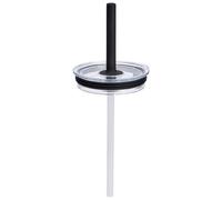 Hydro Flask - Press-In All Around Tumbler Straw Lid Clear - Couvercle - Medium - clear / black