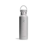 Hydro Flask - Standard Mouth Gourde Isotherme 621 ml (21 oz) - Bouteille Inox à Isolation Sous Vide - Bouchon Antifuite et Revêtement par Poudre - Birch