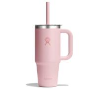Hydro Flask Tasse isotherme Travel Tumbler couvercle transparent 710 ml Trillium rose clair