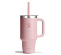Hydro Flask - Gobelet de voyage Trillium isotherme - 94 cl (32 oz) - Couvercle clair - Rose