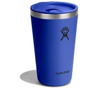 Hydro Flask Gobelet isotherme All Around Tumbler – Couvercle à pression – 473 ml (16 oz) Capri Blue