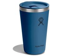 Hydro Flask – Tasse isotherme All Around Tumbler 473 ml – Acier inoxydable anti-fuites Harbor Blue