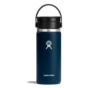 HYDRO FLASK - Thermos Isotherme de Voyage 473 ml (16 oz) - Café - Acier Inoxydable - Isolation à double paroi - Bouchon pour Siroter Antifuite - Ouverture Large - Indigo