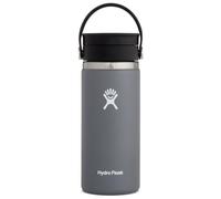 HYDRO FLASK - Thermos Isotherme de Voyage 473 ml (16 oz) - Café - Acier Inoxydable - Isolation à double paroi - Bouchon pour Siroter Antifuite - Sans BPA - Ouverture Large - Stone