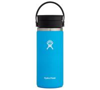 HYDRO FLASK - Thermos Isotherme de Voyage 473 ml (16 oz) - Café - Acier Inoxydable - Isolation à double paroi - Bouchon pour Siroter Antifuite - Sans BPA - Ouverture Large - Pacific