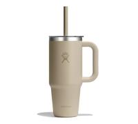Hydro Flask - Travel Tumbler 710 ml (24 oz) | Isolation TempShield double paroi, couvercle transparent anti-éclaboussures, paille flexible et poignée robuste