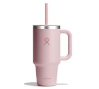 Hydro Flask - Travel Tumbler 946 ml (32 oz) avec couvercle à paille pressé refermable - Acier inoxydable - Isolation sous vide à double paroi - Couvercle résistant aux éclaboussures - Trillium