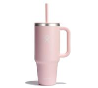 HYDRO FLASK - Travel Tumbler - Gobelet de voyage 1180ml (40 oz) avec couvercle à paille pressé refermable - Acier inoxydable - Isolation sous vide à double paroi - Couvercle résistant aux éclaboussures - Trillium