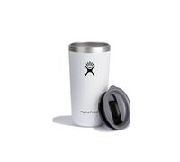 Hydro Flask - Tumbler tout-terrain 355 ml (12 oz) avec couvercle refermable anti-éclaboussures - Acier inoxydable à double paroi isolée sous vide - White