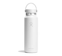 Hydro Flask Bouteille isotherme Wide Flex Cap W40CTS 1180 ml acier inoxydable blanc