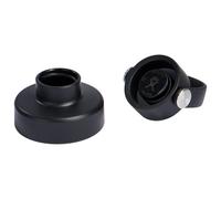 HYDRO FLASK - Bouchon Chug Cap pour bouteilles à ouverture large - Étanche - Isolation Honeycomb en nid d'abeille et Sangle Flexible - Lavable au lave-vaisselle - Noir