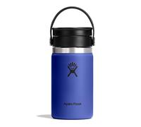 Hydro Flask - Wide Flex Sip Lid Coffee 355 ml (12 oz) - Étanche, isolée, compatible porte-gobelets - Garde les boissons froides 24 h & chaudes 12 h - Capri Blue