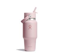 HYDRO FLASK - Wide Flex Straw Travel Bottle 710ml (24 oz) - Étanche, isolée, compatible porte-gobelet - Garde les boissons froides 24 h - Bouchon à paille flexible - Trillium