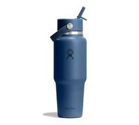 Hydro Flask – Gourde Wide Flex Straw Travel Bottle – 946 ml – Acier inoxydable – Harbor Blue