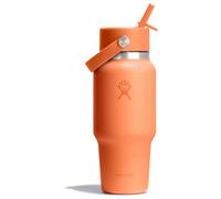 Hydro Flask Bouteille isotherme Wide Flex Straw Travel 710 ml Orange